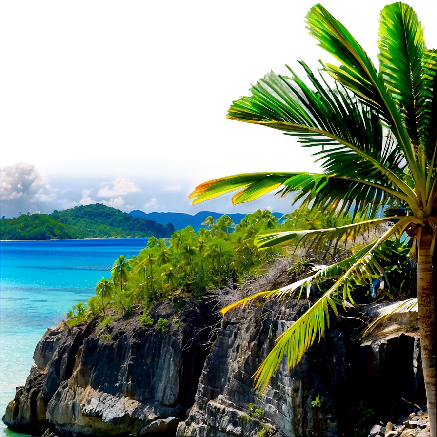 Tropical Island Getaways PNG 06272024 PNG with transparent background