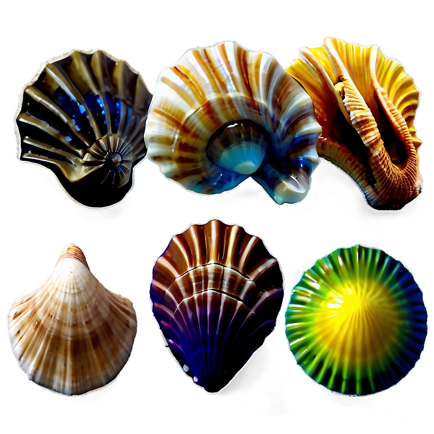 Tropical Island Seashells PNG ovw PNG image with a transparent background, free high-resolution download