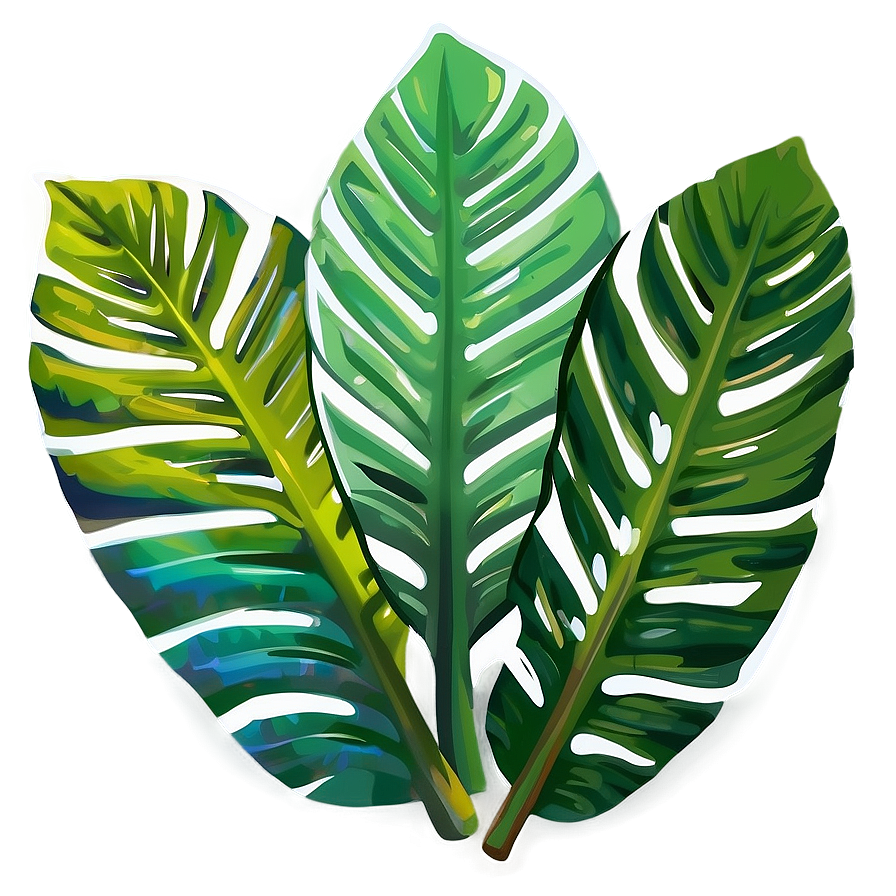 Tropical Leaf Bundle Png 06122024