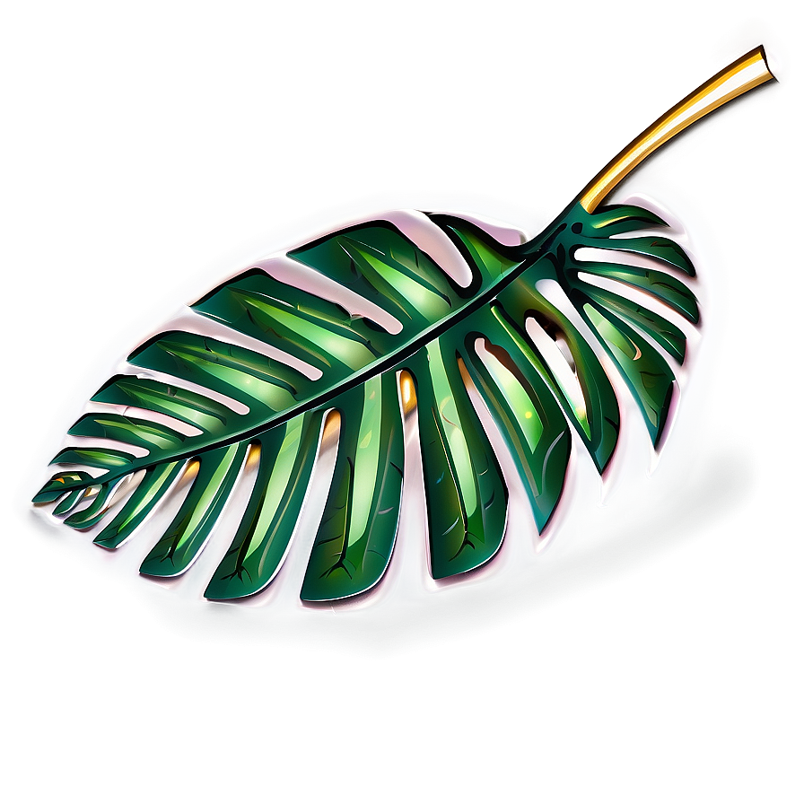 Tropical Leaf Element Png Hxm