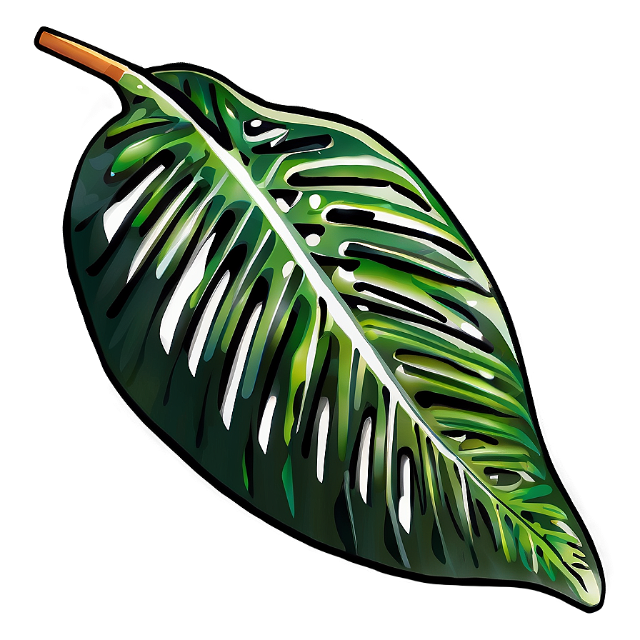 Tropical Leaf Icon Png 11