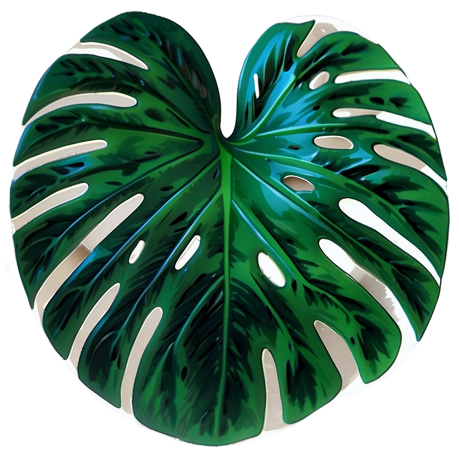 Tropical Leaf Print Png Ogl