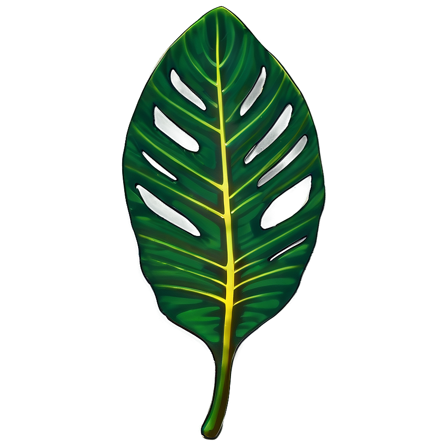 Tropical Leaf Shadow Png 90