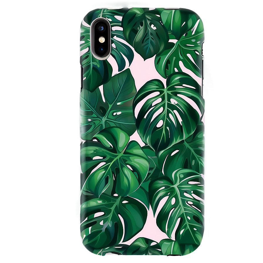 Tropical Leaves Phone Case Png Wuy