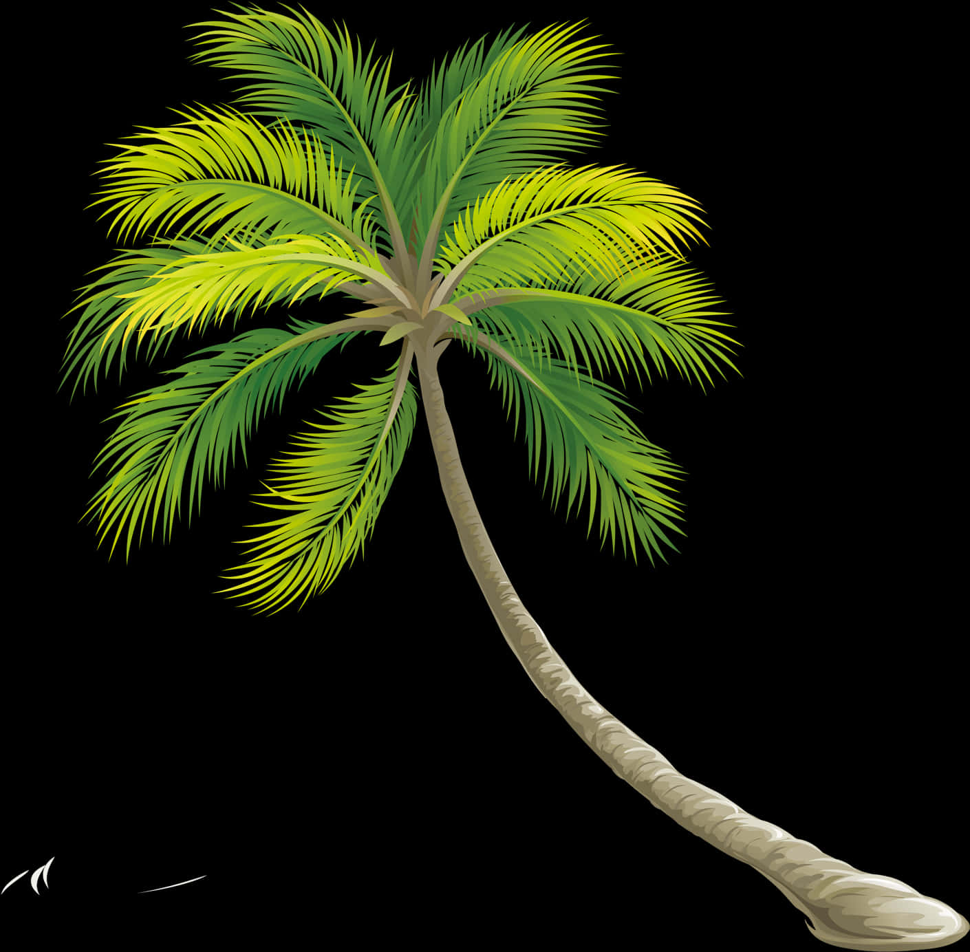 Tree Color Shrub - Transparent Background Palm Tree Png, Png Download PNG with transparent background