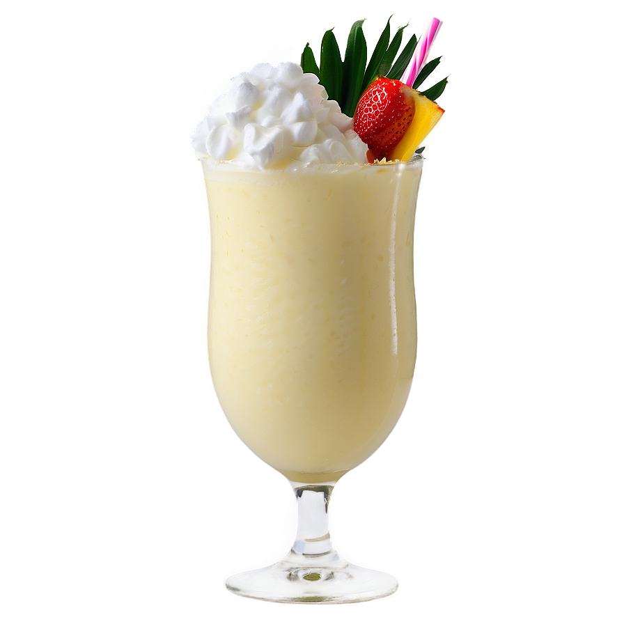 Tropical Pina Colada Serving Png Qju42