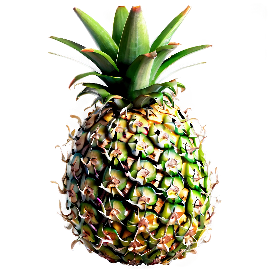 Tropical Pineapple PNG 05232024 PNG with transparent background