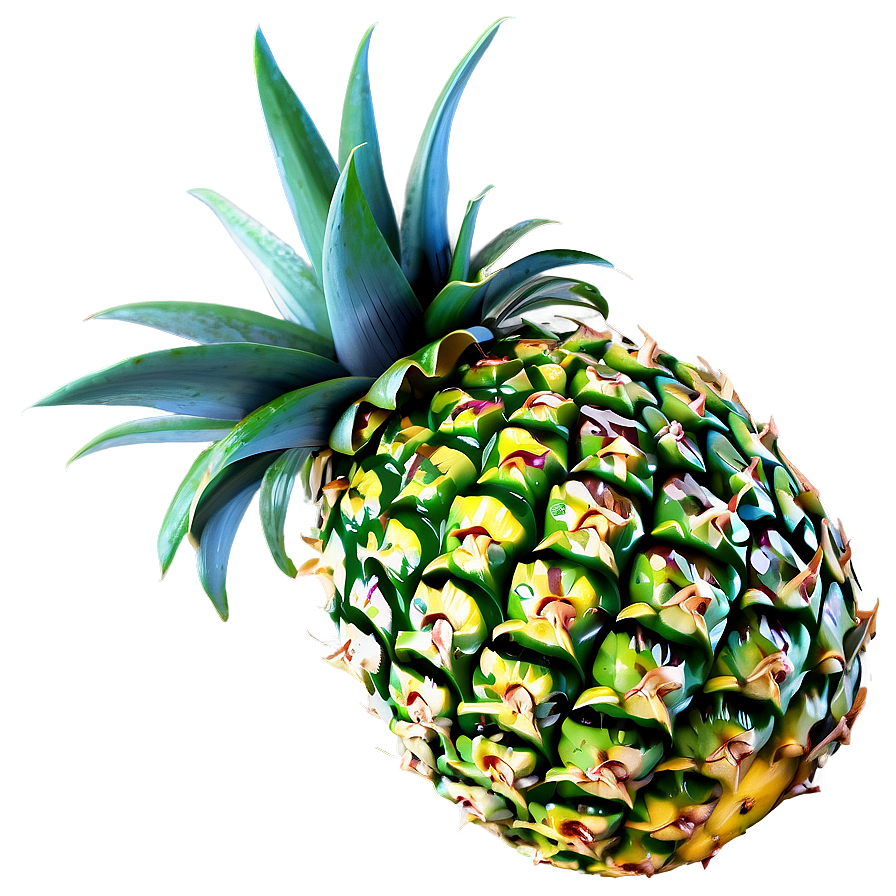 Tropical Pineapple PNG 05232024 PNG with transparent background