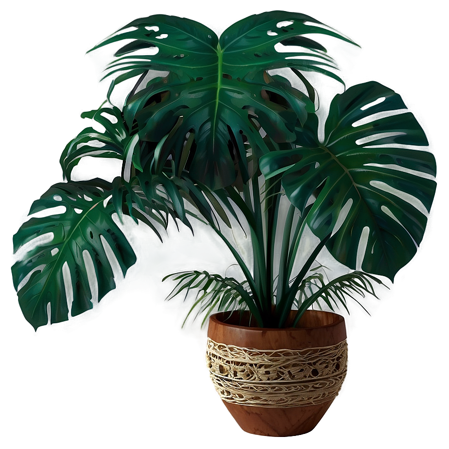 Tropical Plant Arrangement Png 06252024