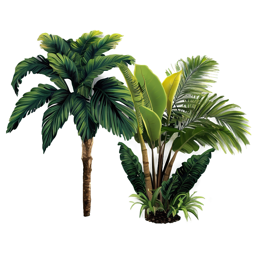 Tropical Plant Landscapes Png 06252024