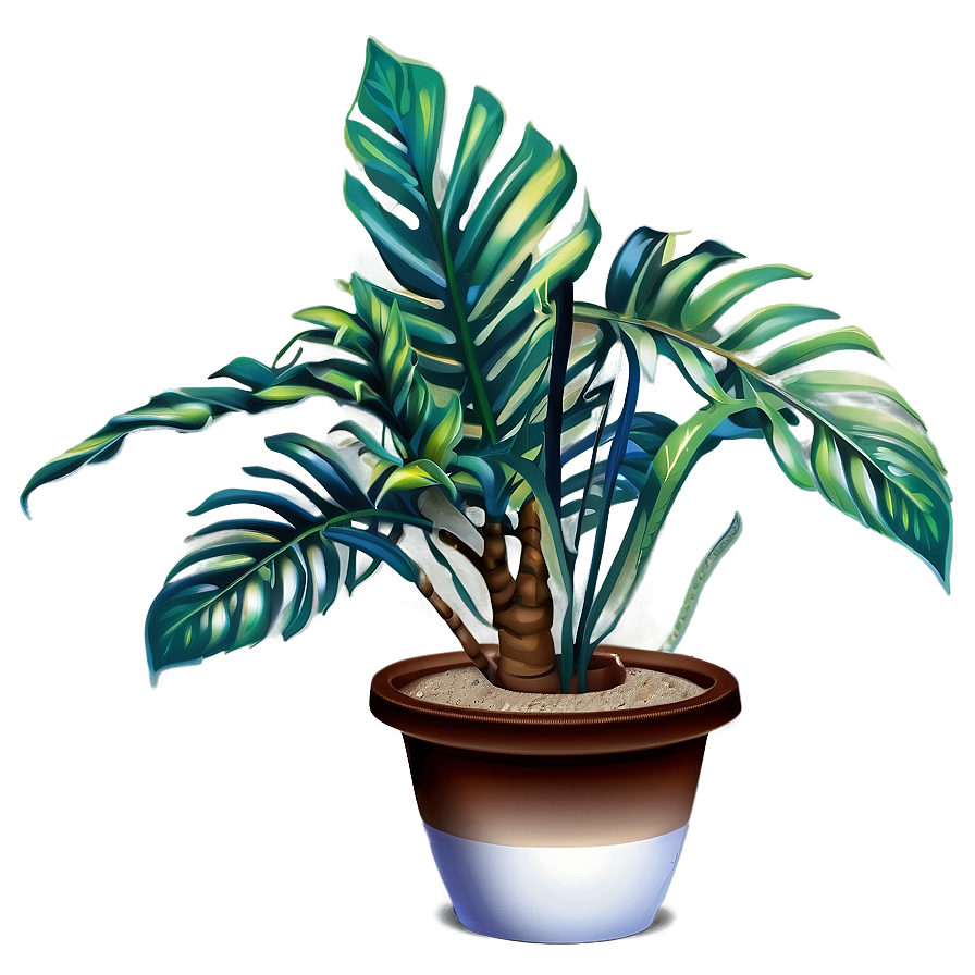 Tropical Plant Vectors Png Dxk