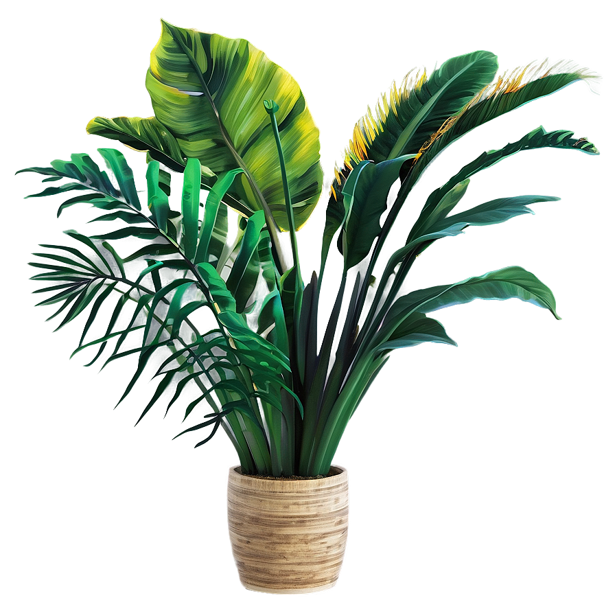 Tropical Plants Png Vta1