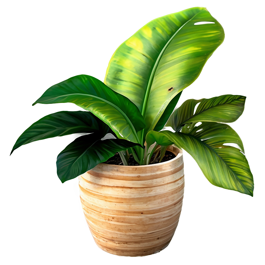 Tropical Potted Plants PNG 29 PNG image with a transparent background, free high-resolution download