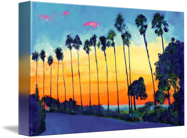 Drawing Sunset Village - Loving Words Of Wisdom Card PNG with transparent background