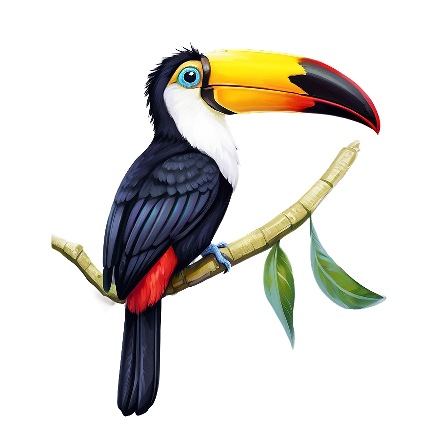 Tropical Toucan Bird Png 06112024