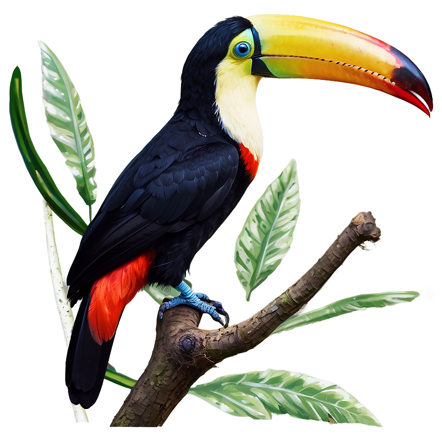 Tropical Toucan Bird Png Xiu