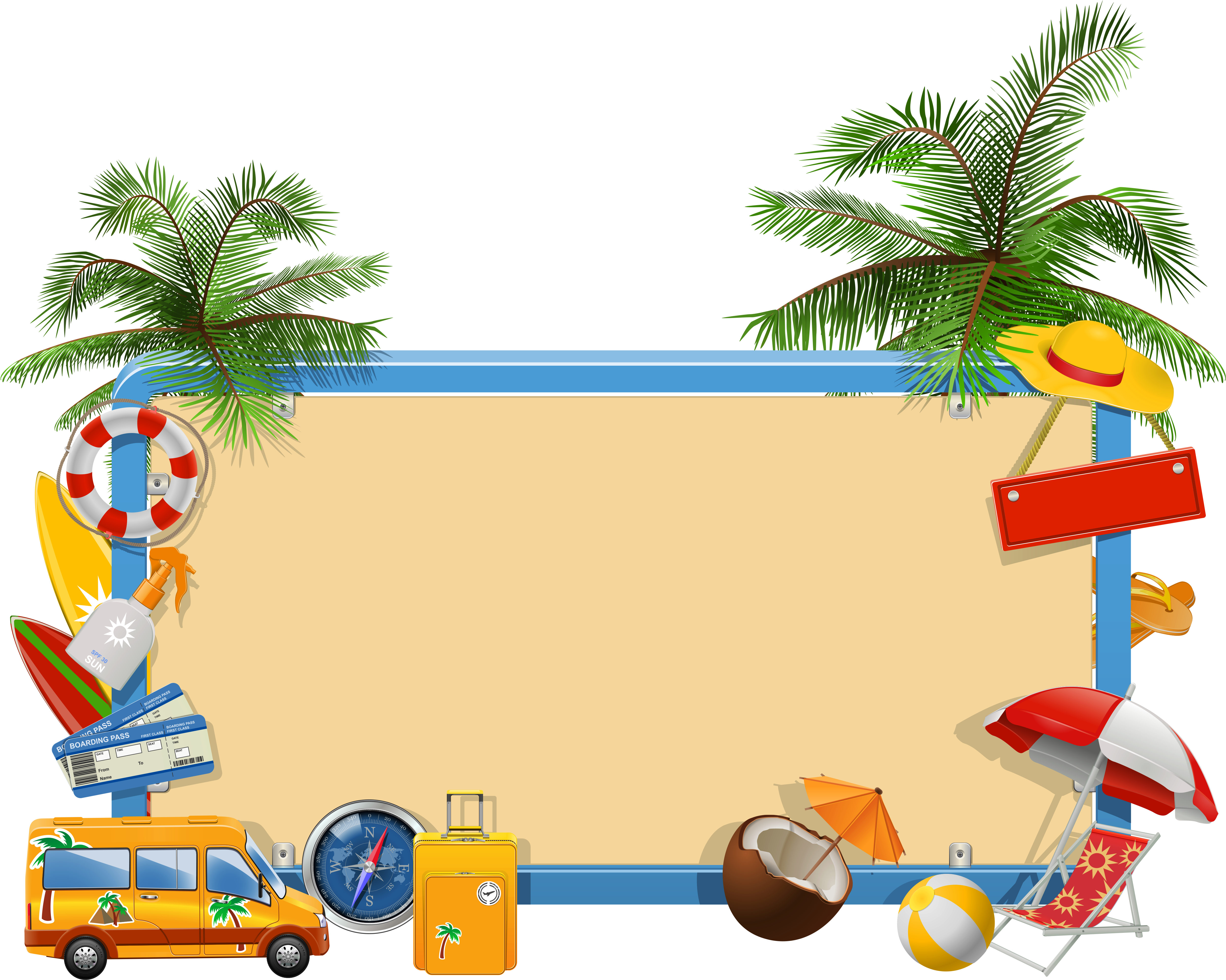 Vacation Png Gallery Yopriceville - Summer Vacation Clipart Png, Transparent Png PNG with transparent background