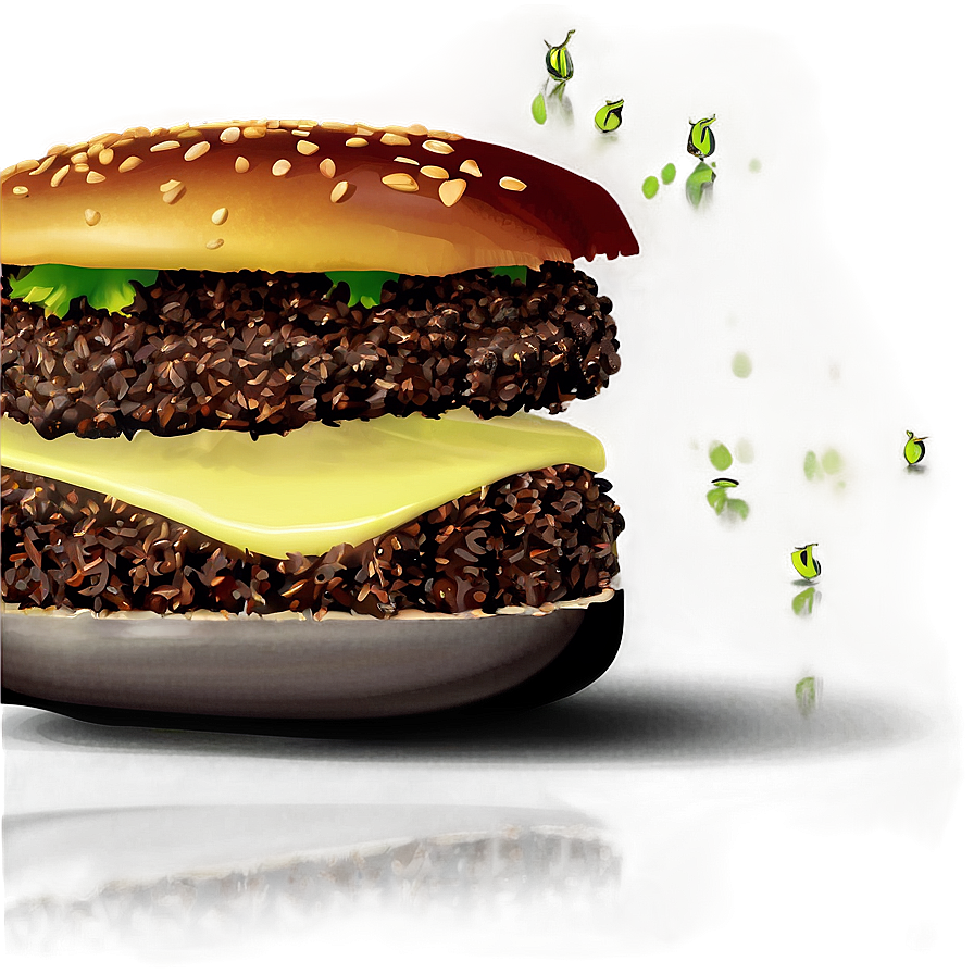 Truffle Burger Png 05042024