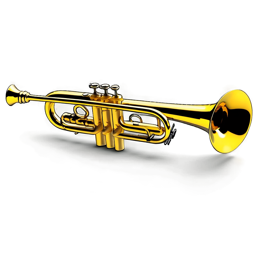 Trumpet In Spotlight Png Qsj