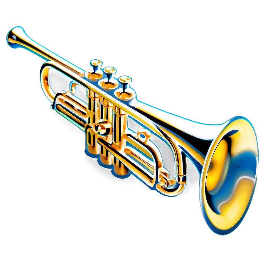 Trumpet Outline Png 49