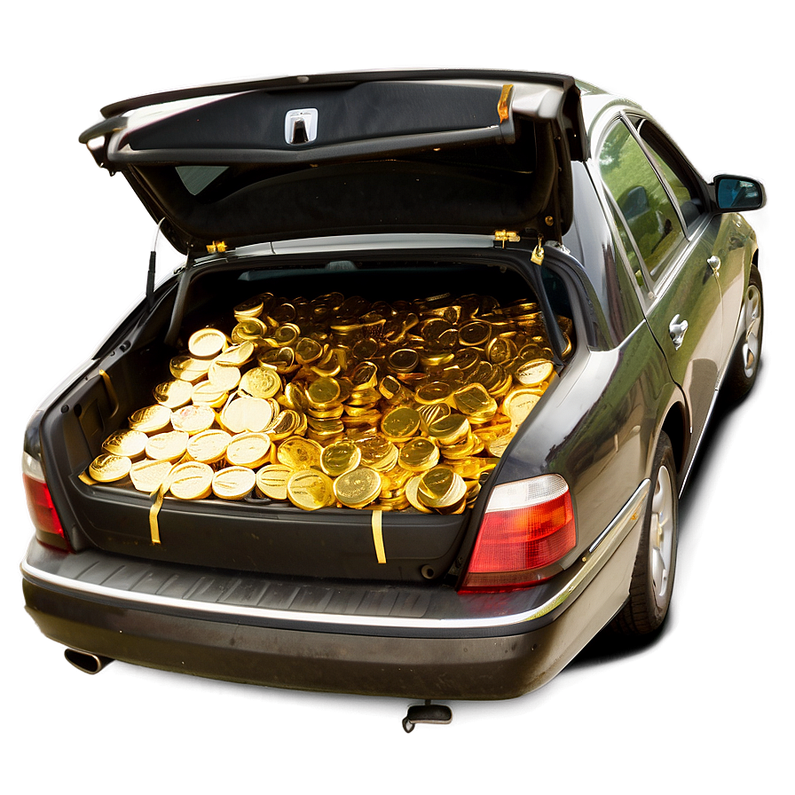 Trunk Full Of Gold Png Wae