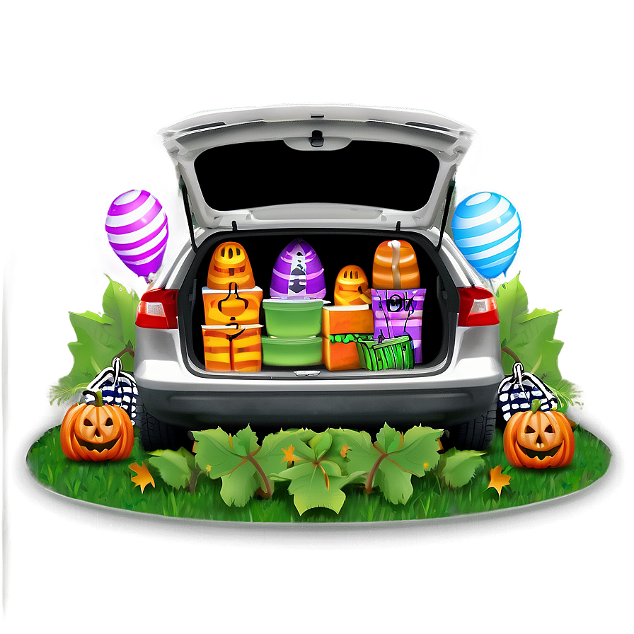 Trunk Or Treat Setup Png Uif4