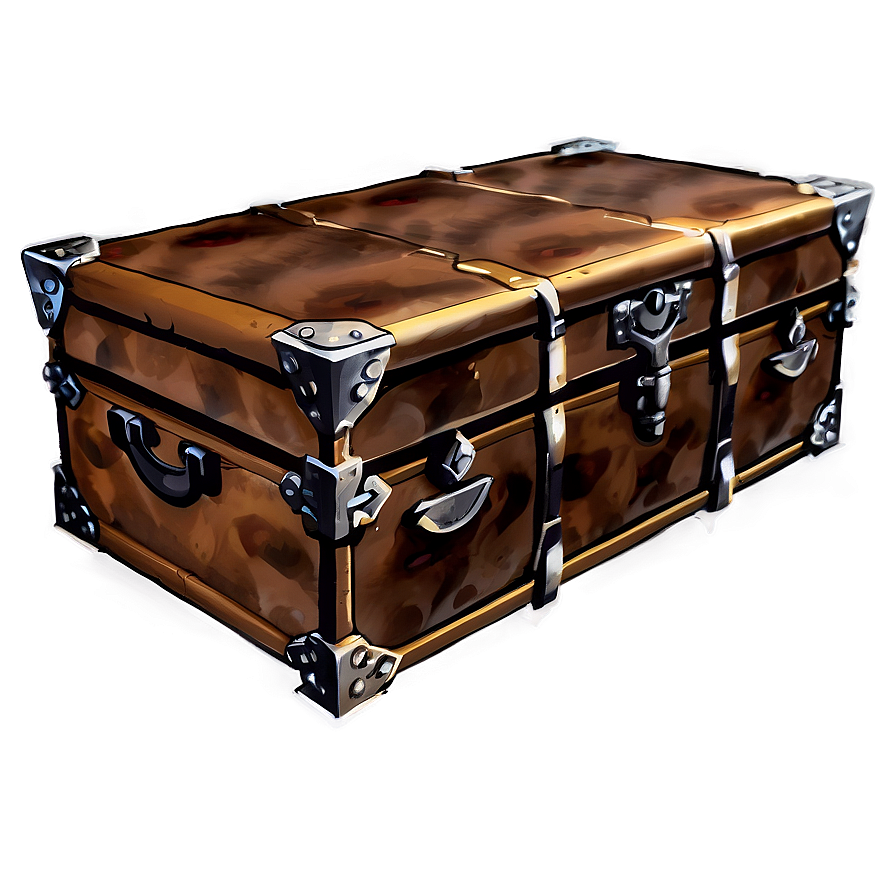 Trunk With Drawers Png 9