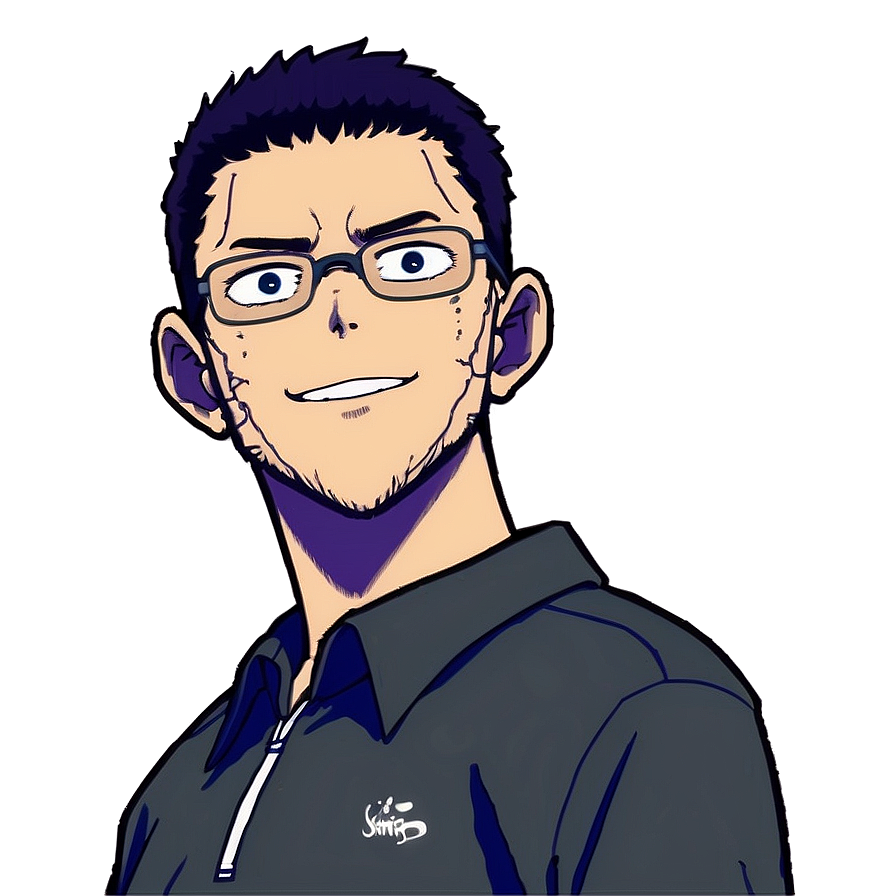 Tsukishima Kei Smirk Haikyuu Png Bcq18