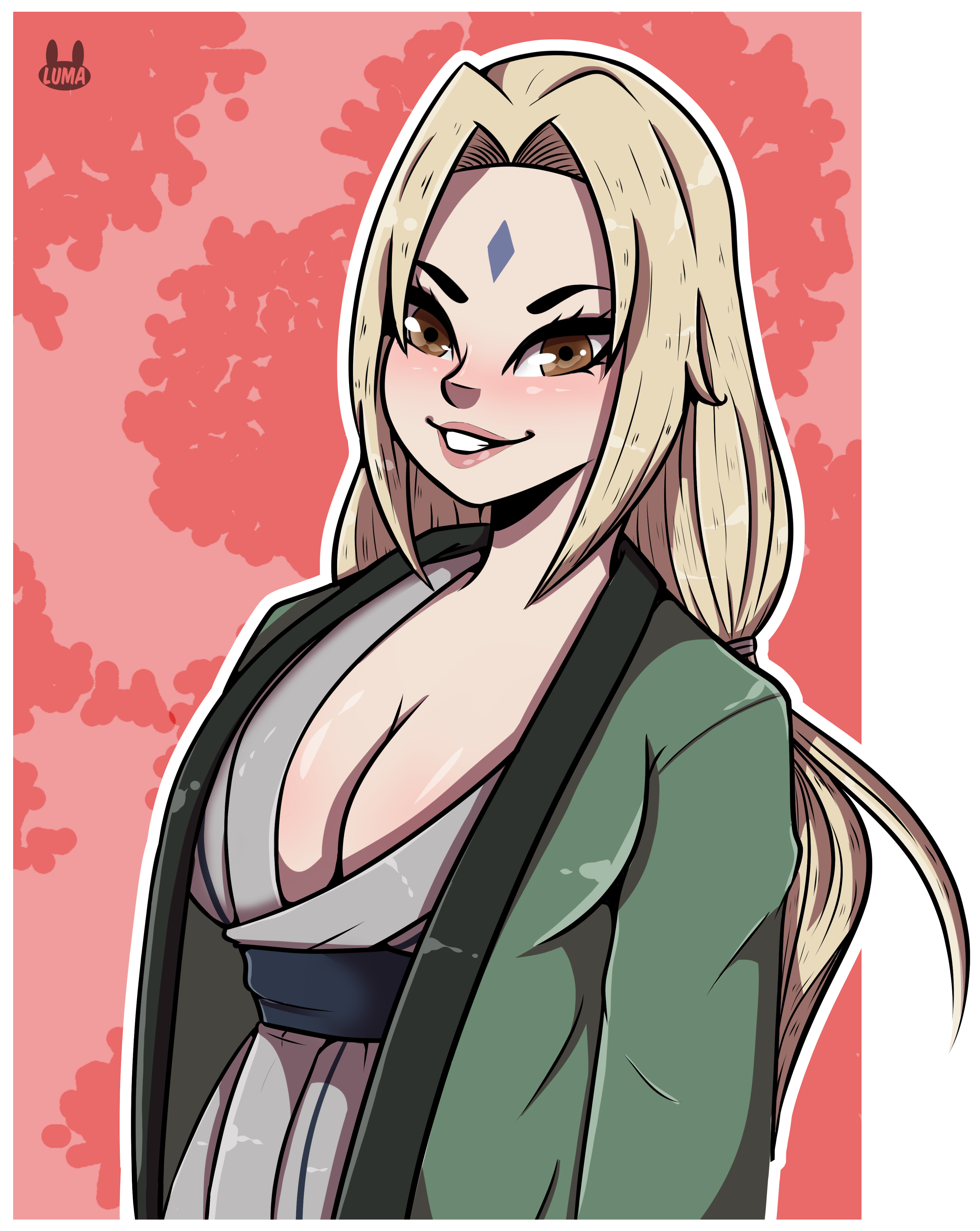 Tsunade Senju Anime Portrait