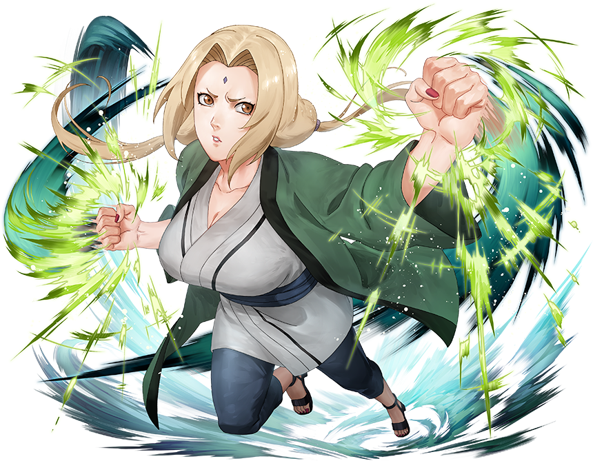 Tsunade Senju Ninja Power Display