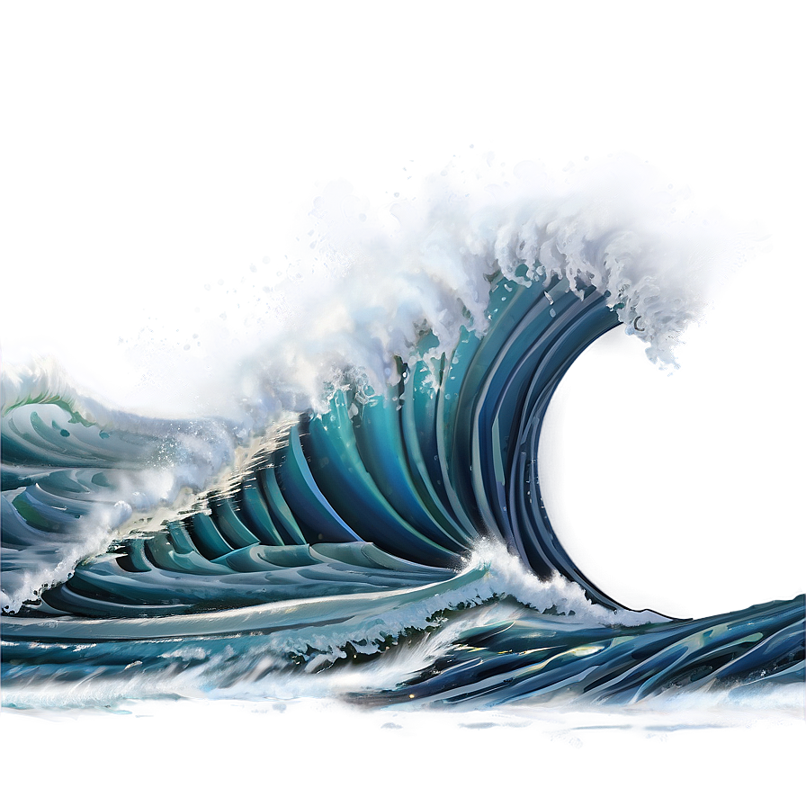 Tsunami Breaking Wave Png 86