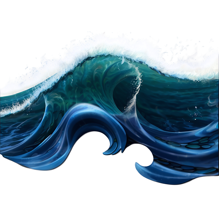 Tsunami Breaking Wave Png Djl33