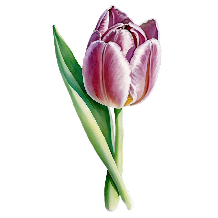 Tulip Watercolor Png Crs