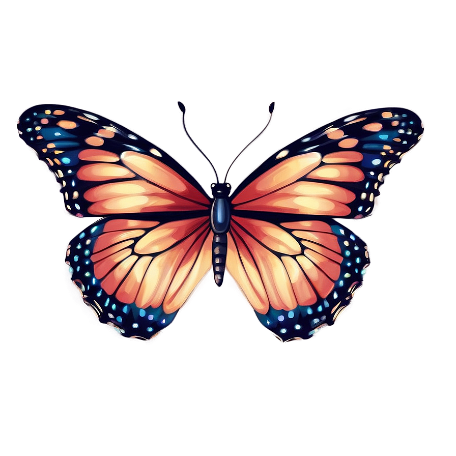 Tumblr Butterfly Clipart PNG 85 PNG with transparent background
