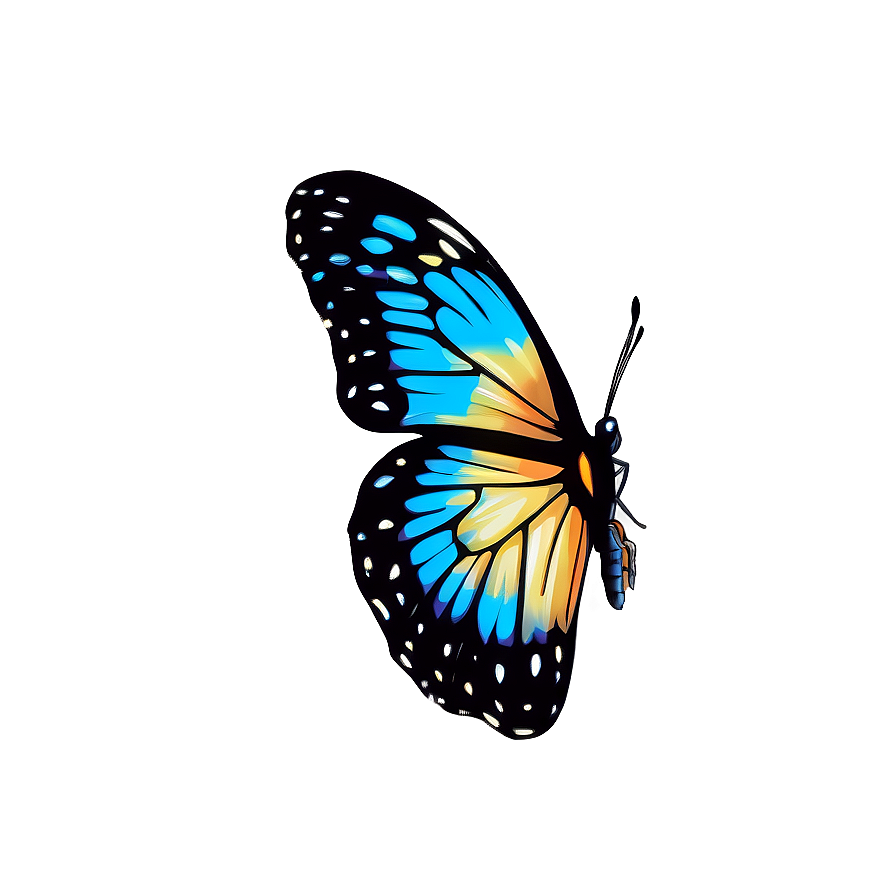 Tumblr Butterfly Clipart PNG dcq PNG with transparent background