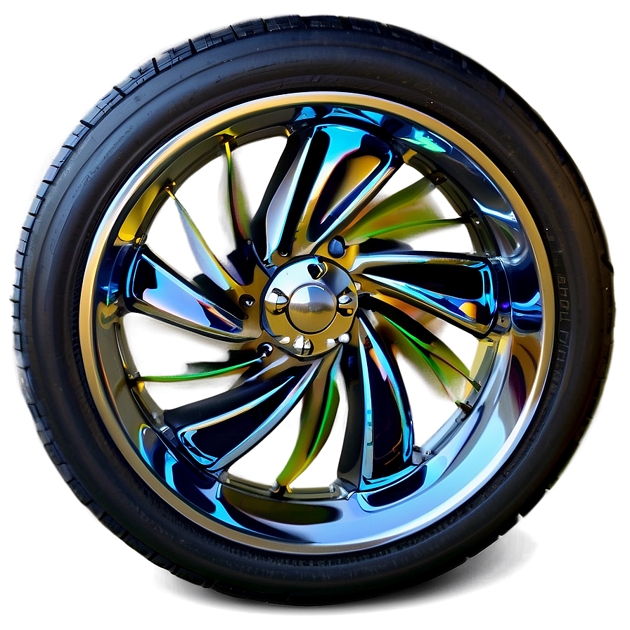 Turbine Car Wheel Png 06122024