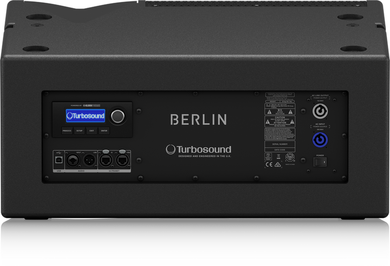 Turbosound Berlin Tbv123-an Powered Speaker - Turbosound Berlin Line Array, HD Png Download PNG with transparent background