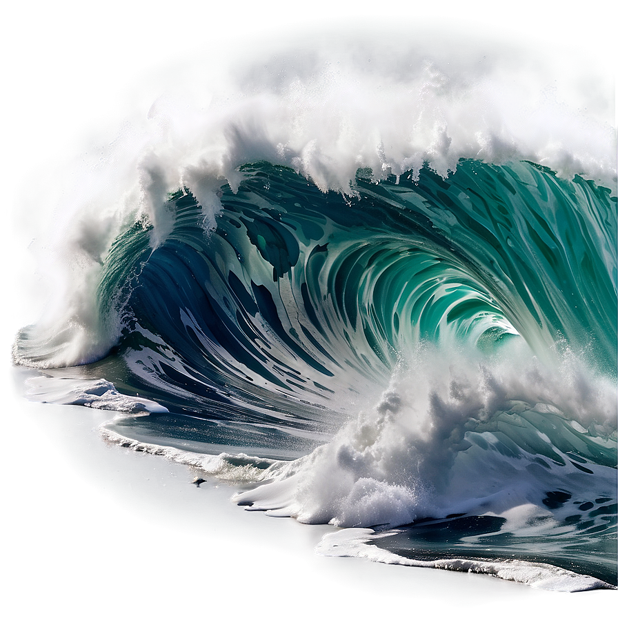 Turbulent Sea Wave Png 15