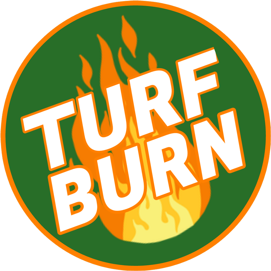 Turf Burn Logo PNG with transparent background