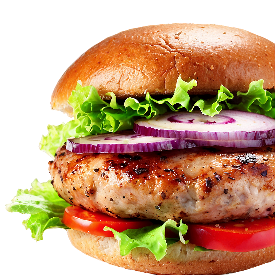 Turkey Burger Png 05042024