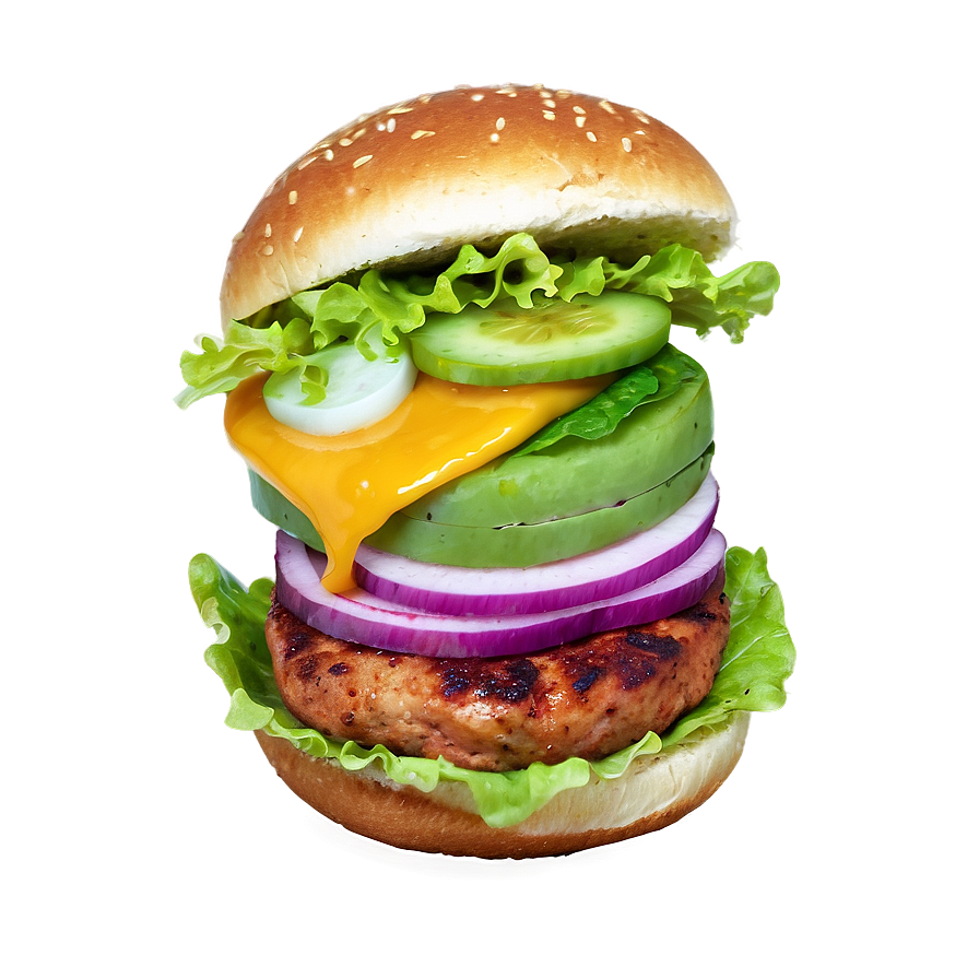 Turkey Burger Png Eij13