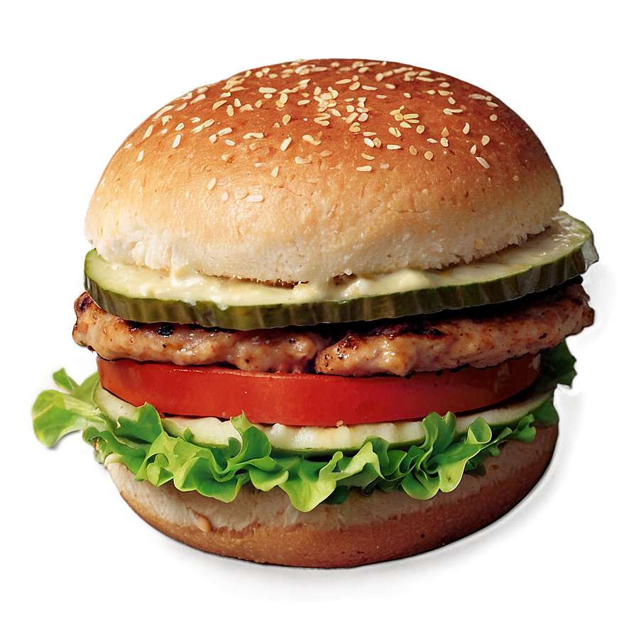 Turkey Burger Png Lba