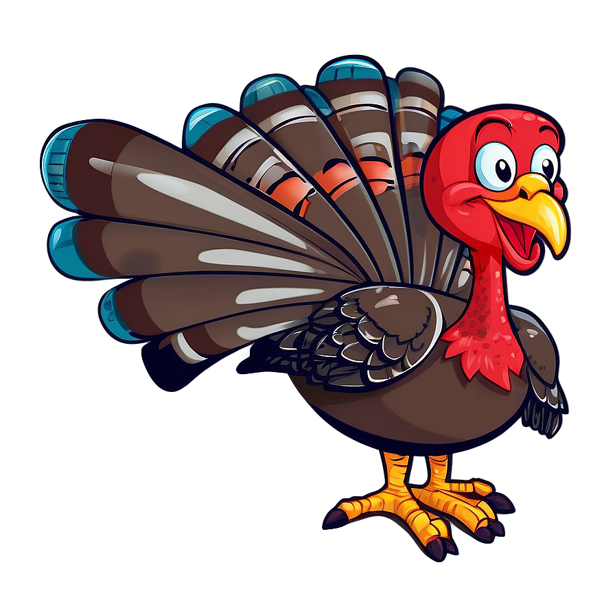 Turkey Cartoon Vector Png Enu58