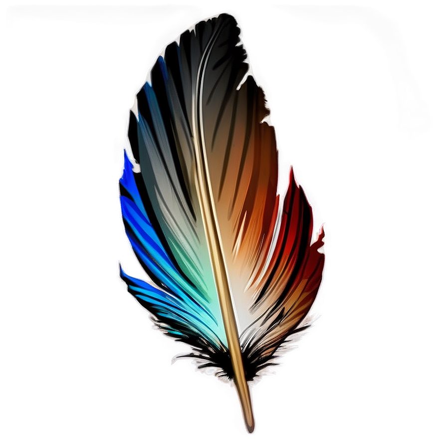 Turkey Feather Thanksgiving Png Tjf28