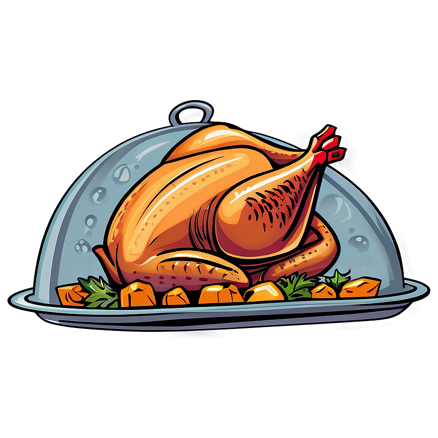 Turkey In Oven Png 05032024