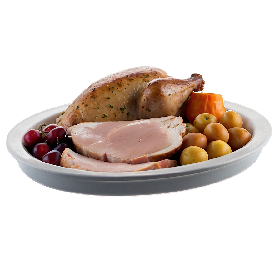 Turkey Platter Png 05032024