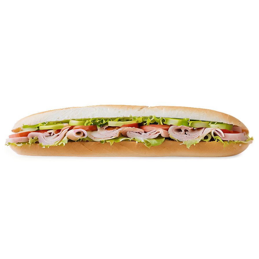 Turkey Sub Sandwich Png Wcv