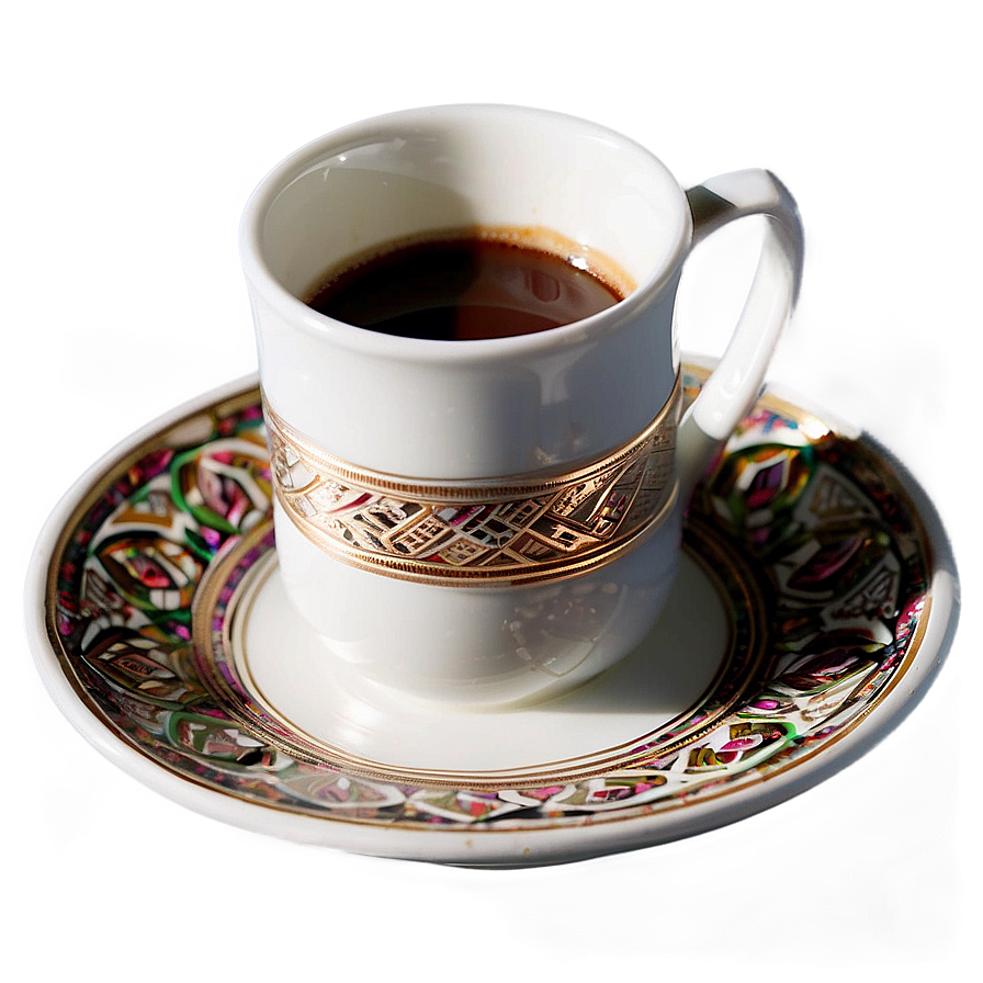 Turkish Coffee Set Png 05032024