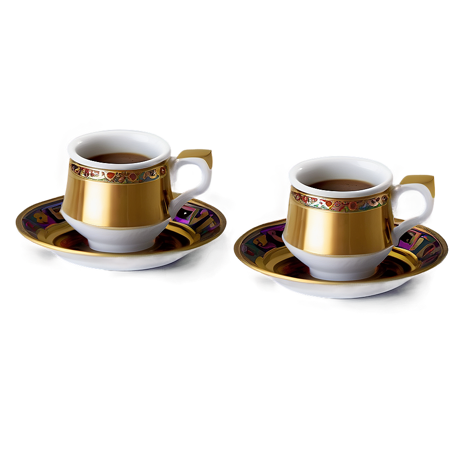 Turkish Coffee Set Png 45