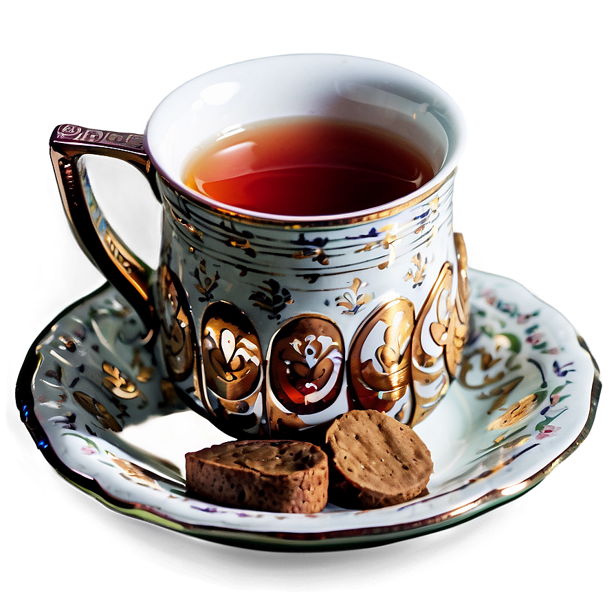 Turkish Tea Cup Delight Png 46